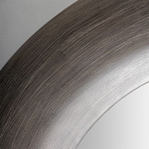 Miroir Décoratif Contemporain Marron Effet Patiné En Résine