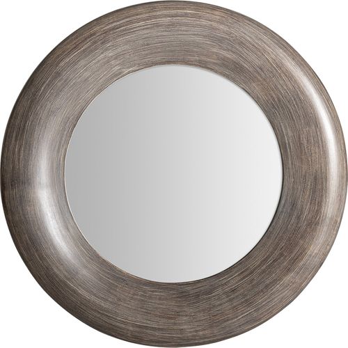 Miroir Décoratif Contemporain Marron Effet Patiné En Résine