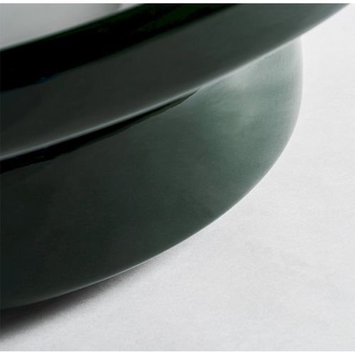 Table Basse Contemporaine Crème Finition Brillante Élégante