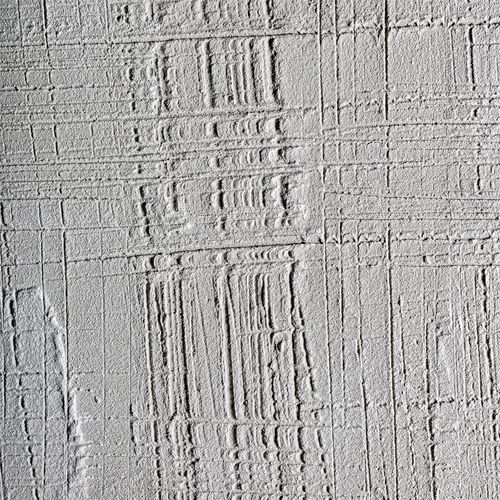 Tableau Contemporain Gris Sur Toile Effet Artisanal Ambiance Zen - 140 X 180 Cm