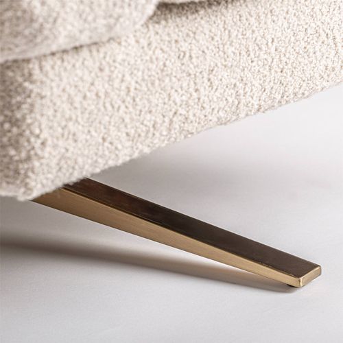 Fauteuil Art Déco Blanc Cassé Confort Et Élégance Moderne