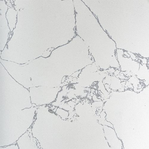 Table Basse Art Déco En Pierre Blanche Finition Marbrée Élégante