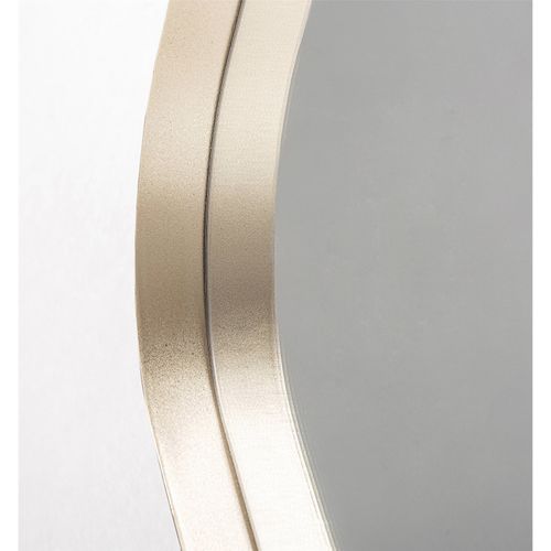 Miroir Doré Moderne Finition Marbrée Design Élégant En Fer