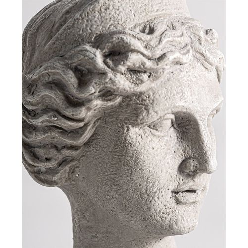 Figure Décorative Helena Contemporaine En Résine Blanc Cassé