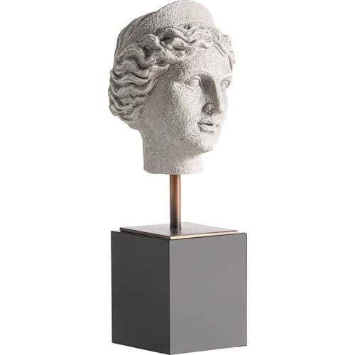 Figure Décorative Helena Contemporaine En Résine Blanc Cassé