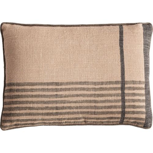 Coussin Beige En Jute Esprit Nature Et Ambiance Apaisante