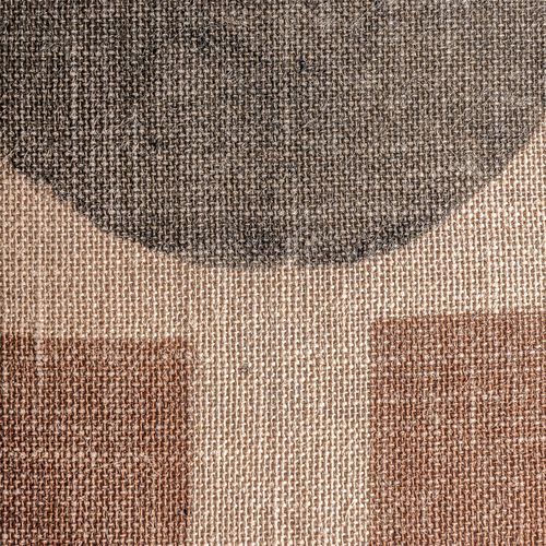 Coussin En Jute Beige Style Classique Élégance Naturelle