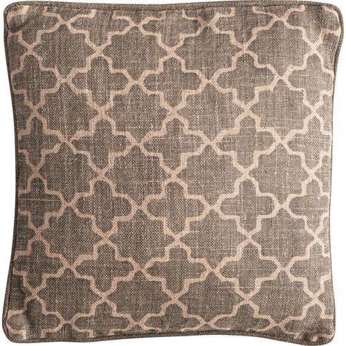 Coussin En Jute Beige Esprit Ethnique Pour Déco Chaleureuse