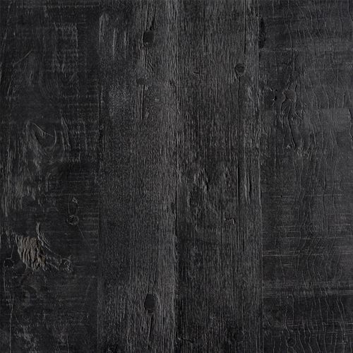 Table Basse Bois Vieilli Noir Style Classique Charme Intemporel