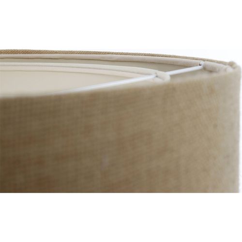 Suspension Boho En Lin Et Chanvre Ambiance Chaleureuse D. 60 Cm - H25 Cm Beige