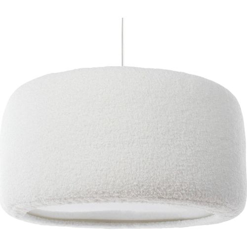 Suspension Nuage En Tissu Peluche Lavable Pour Chambre Enfant D. 50 Cm - H25 Cm Blanc