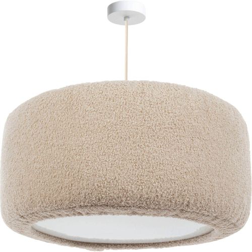 Suspension Nuage En Tissu Peluche Lavable Pour Chambre Enfant D. 30 Cm - H20 Cm Beige