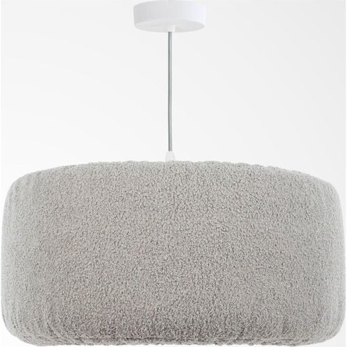 Suspension Nuage Grise En Tissu Peluche Lavable Chambre Enfant D. 40 Cm - H20 Cm Gris