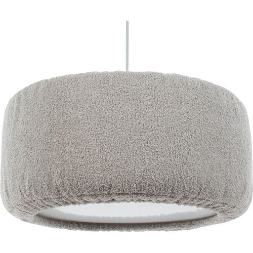 Suspension Nuage Grise En Tissu Peluche Lavable Chambre Enfant D. 50 Cm - H25 Cm Gris