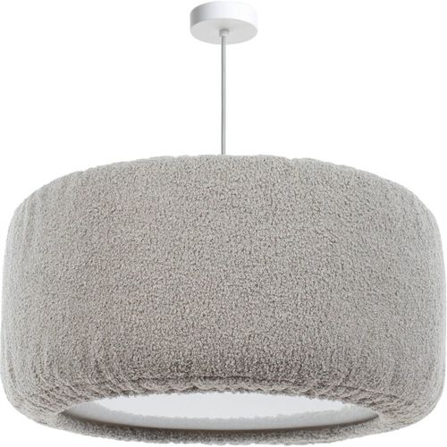 Suspension Nuage Grise En Tissu Peluche Lavable Chambre Enfant D. 50 Cm - H25 Cm Gris