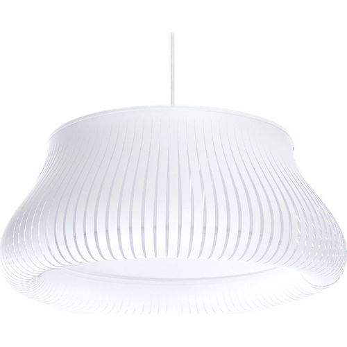 Suspension Design Ajustable Blanche Style Moderne Pour Salon D. 45 Cm Blanc