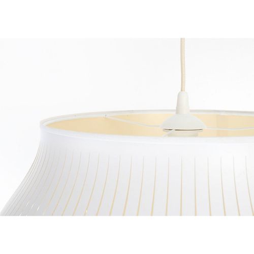Suspension Design Blanc Forme Originale Pour Salon Ou Chambre D. 45 Cm Blanc
