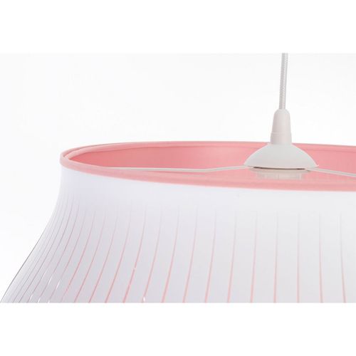 Suspension Design Blanche Forme Originale Pour Salon Moderne D. 45 Cm Blanc