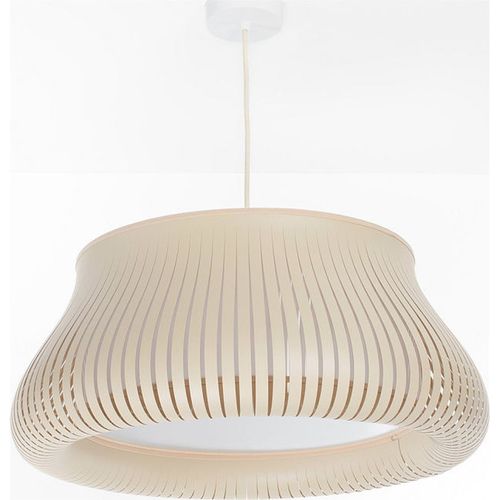 Suspension Design Moderne En Polypropylène Blanc Pour Salon Élégant D. 45 Cm Blanc