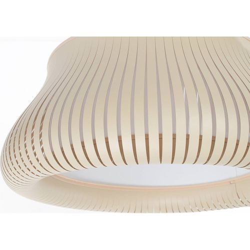 Suspension Design Moderne En Polypropylène Blanc Pour Salon Élégant D. 45 Cm Blanc