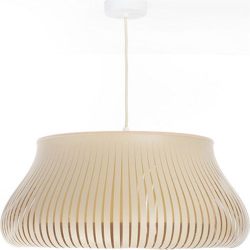 Suspension Design Blanche Forme Originale Pour Salon Ou Chambre D. 45 Cm Blanc