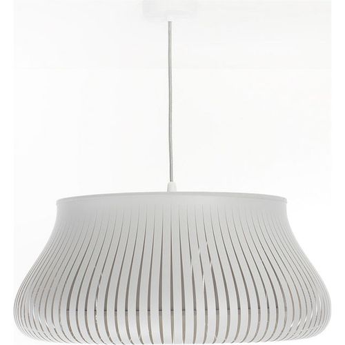 Suspension Design Moderne Ajustable Forme Originale Blanc Mat D. 45 Cm Blanc