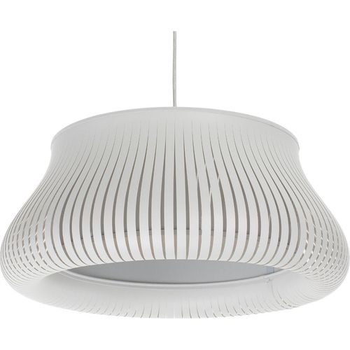 Suspension Design Moderne Ajustable Forme Originale Blanc Mat D. 45 Cm Blanc