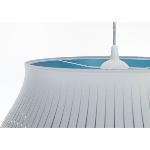 Suspension Design Forme Originale Blanc Lumière Ajustable Salon D. 45 Cm Blanc