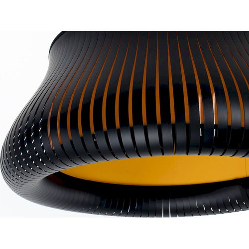 Suspension Design Moderne Forme Originale Ajustable Lumière Douce D. 45 Cm Blanc