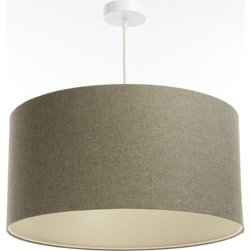Suspension Tissu Bohème Élégante Ambiance Douce Réglable D. 50 Cm - H25 Cm Beige
