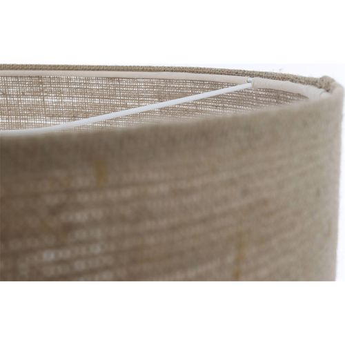 Suspension Boho Élégant En Chanvre Naturel Réglable Style Doux D. 40 Cm - H20 Cm Beige