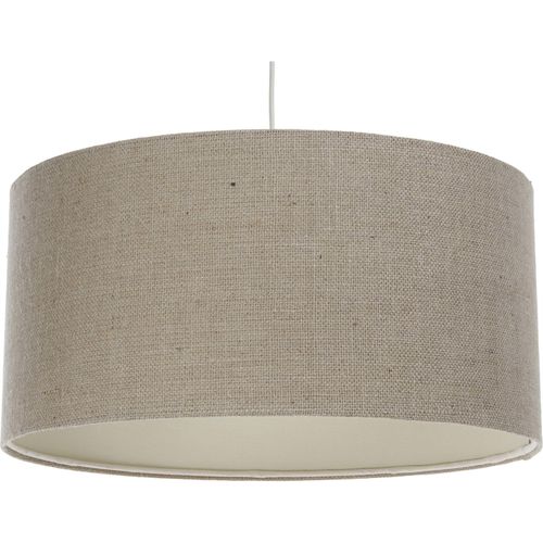 Suspension En Chanvre Naturel Style Boho Pour Salon Élégant D. 60 Cm - H30 Cm Beige