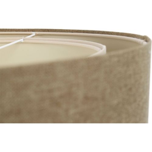 Suspension Tissu Boho Élégant Lumière Douce Pour Salon Ou Chambre D. 40 Cm - H20 Cm Beige