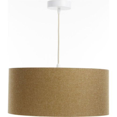 Suspension Tissu Boho Élégant Ambiance Douce Pour Salon Ou Chambre D. 50 Cm - H20 Cm Beige