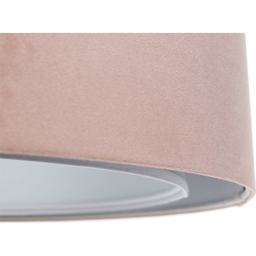 Suspension Velours Poudré Rose Ou Gris Réglable Chambre Enfant D. 50 Cm - H20 Cm Rose