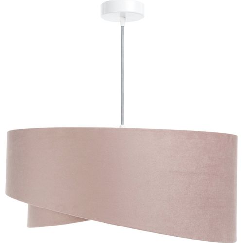 Suspension Velours Poudré Réglable Pour Chambre Bébé Élégante D. 40 Cm - H20 Cm Rose