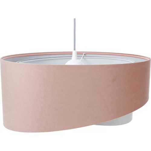 Suspension Velours Poudré Réglable Pour Chambre Enfant Élégante D. 45 Cm - H21 Cm Rose