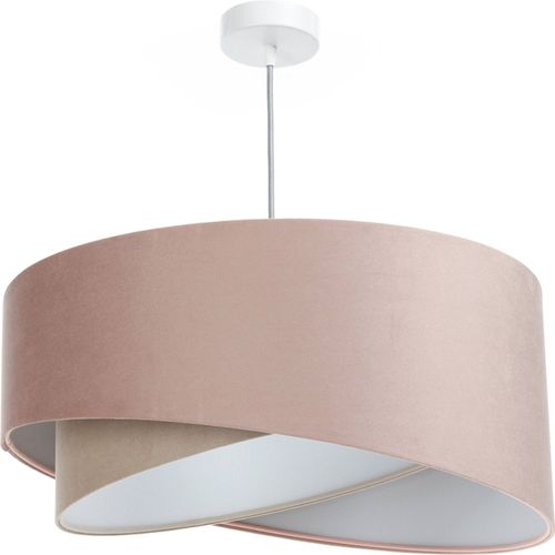 Suspension Velours Poudré Pour Chambre Enfant Lumière Douce D. 40 Cm - H20 Cm Gris