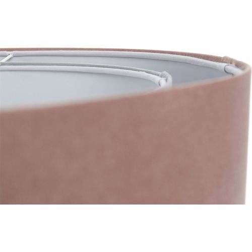 Suspension Douce Pour Chambre Enfant Tissu Structuré Rose Ou Gris D. 60 Cm - H21 Cm Rose