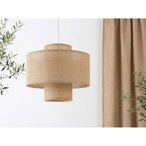 Suspension En Jute Et Lin Style Naturel Pour Salon Ou Chambre