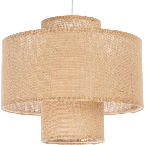 Suspension En Jute Et Lin Style Naturel Pour Salon Ou Chambre