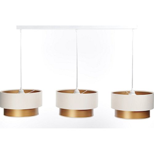 Suspension Élégante Satinée Effet Cuivre Lumière Raffinée