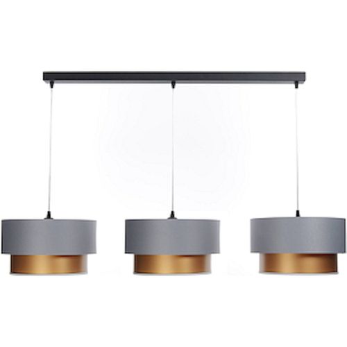 Suspension Élégante Satinée Lumière Chaleureuse Intérieur Moderne