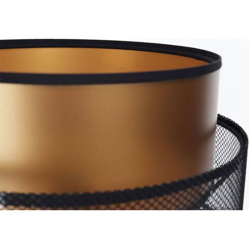 Lampe à Poser Design Noir Cuivre Effet Lumineux Élégant