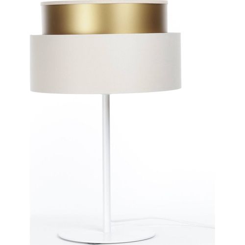 Lampe à Poser Satinée Effet Cuivre Ambiance Élégante