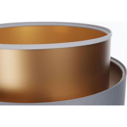 Lampe à Poser Élégante Effet Cuivre Intérieur Satiné