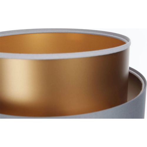 Lampe à Poser Élégante Effet Cuivre Intérieur Satiné