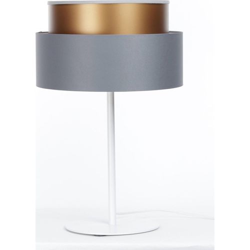 Lampe à Poser Élégante Effet Cuivre Intérieur Satiné