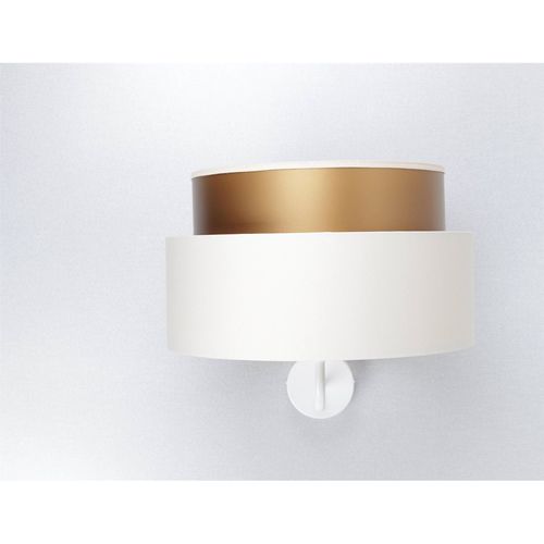 Applique Murale Satinée Effet Cuivre Lumière Élégante