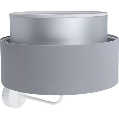 Applique Murale Satinée Grise Effet Lumineux Élégant